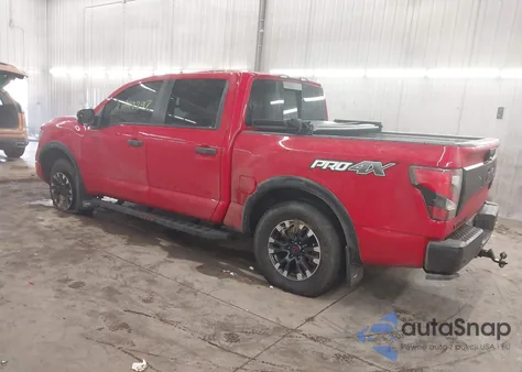 2023 Nissan Titan Pro-4X 4X4 from USA, damaged, VIN 1N6AA1ED2PN102154